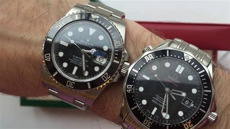 omega seamaster diver 300m vs rolex submariner|Rolex Seamaster watch.